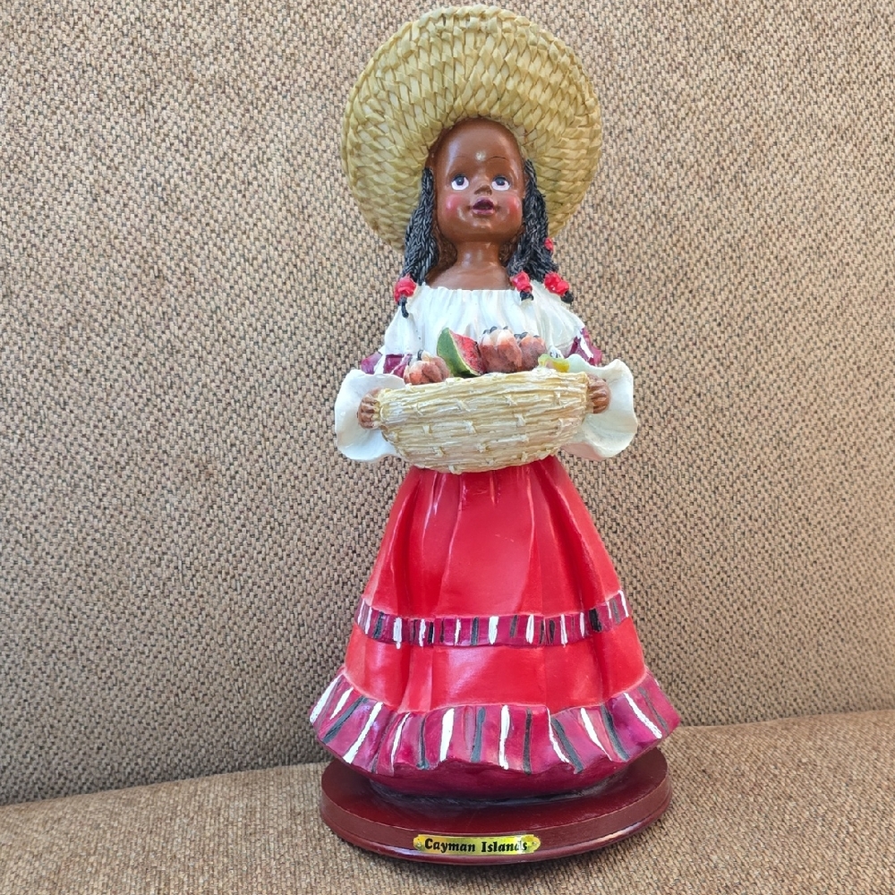 Cayman Island Vintage Collectible Doll - EUC